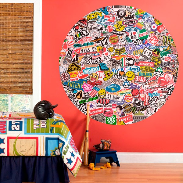 Wall Stickers: Collage Brands