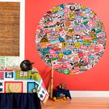 Wall Stickers: Collage Brands 3