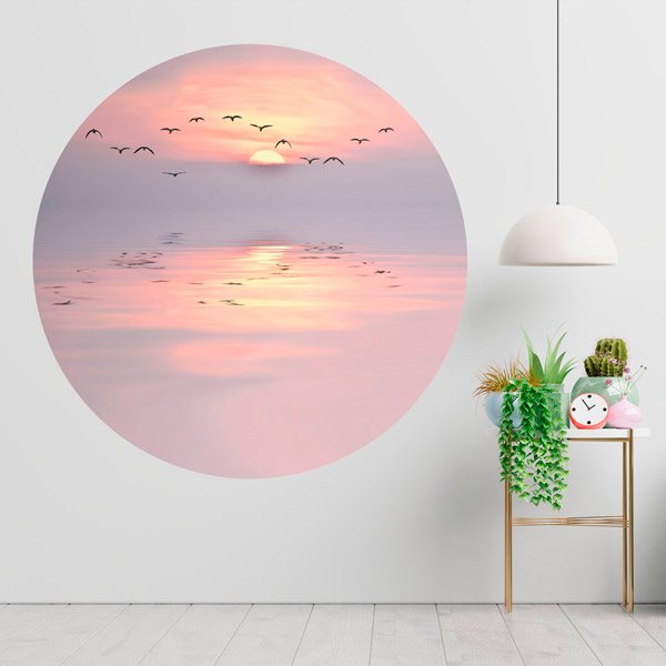 Wall Stickers: Birds at Sunset