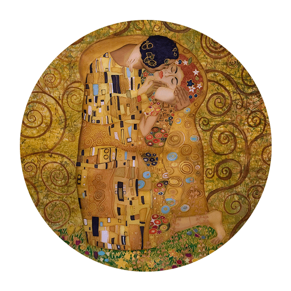 Wall Stickers: Klimt's Kiss 0