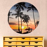 Wall Stickers: Twilight on the Beach 3
