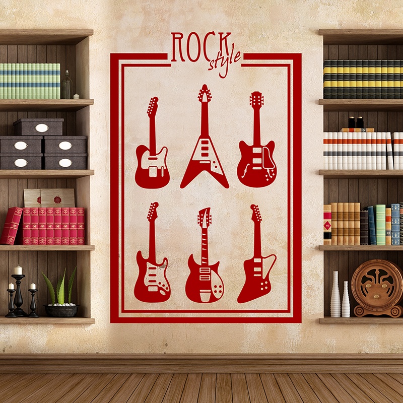 Wall Stickers: Rock Style