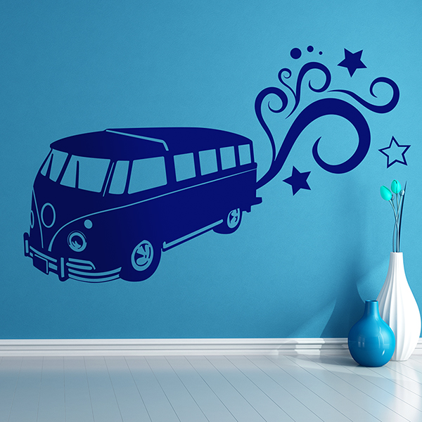Wall Stickers: Mystical hippie van