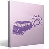 Wall Stickers: Mystical hippie van 4