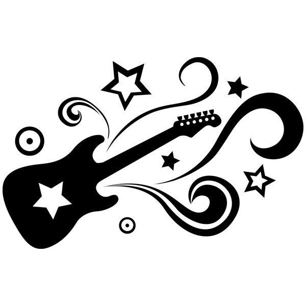 Wall Stickers: Guitar Star