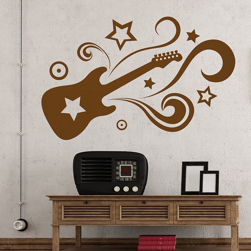 Wall Stickers: Guitar Star