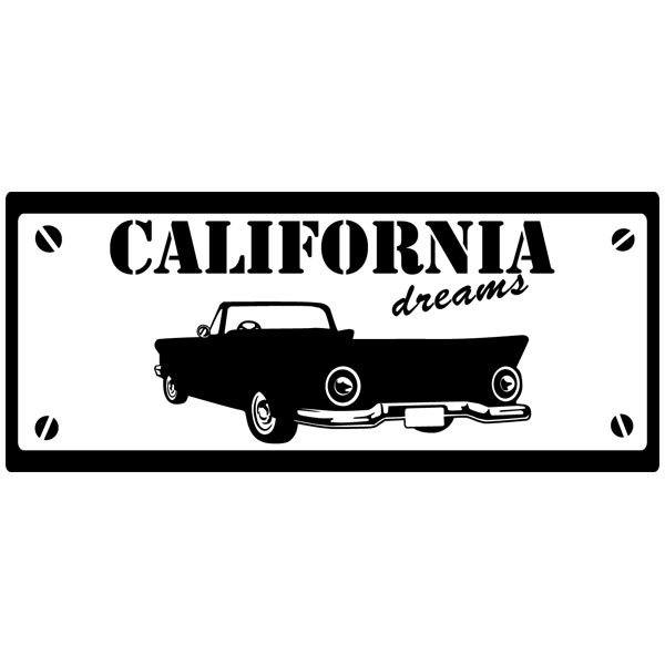 Wall Stickers: California Dreams