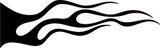 Car & Motorbike Stickers: Flames
