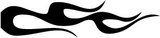 Car & Motorbike Stickers: Flames