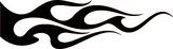 Car & Motorbike Stickers: Flames