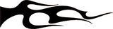 Car & Motorbike Stickers: Flames
