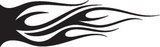 Car & Motorbike Stickers: Flames