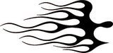 Car & Motorbike Stickers: Flames