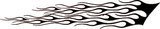 Car & Motorbike Stickers: Flames
