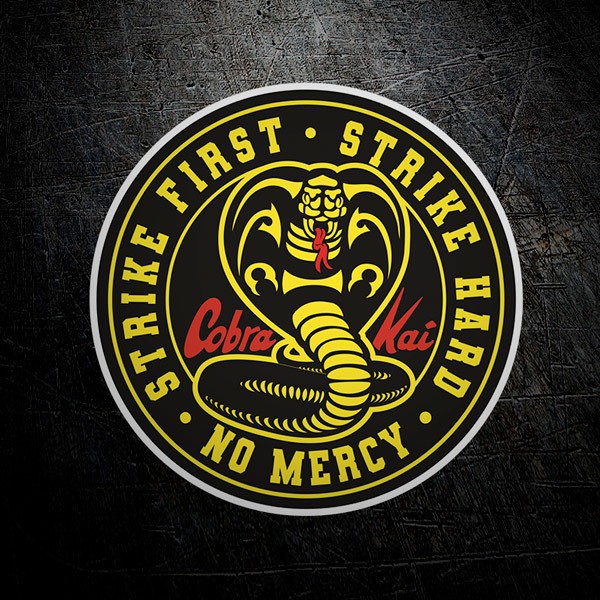 Car & Motorbike Stickers: Cobra Kai No Mercy