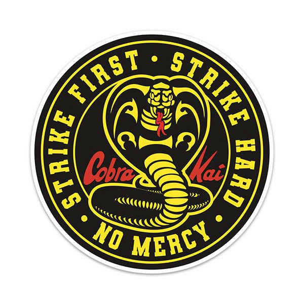 Car & Motorbike Stickers: Cobra Kai No Mercy