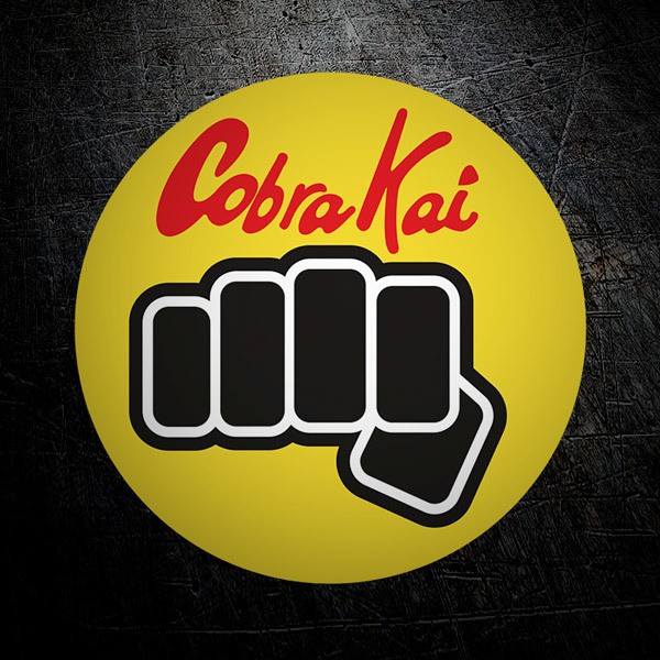 Car & Motorbike Stickers: Cobra Kai Fist 1