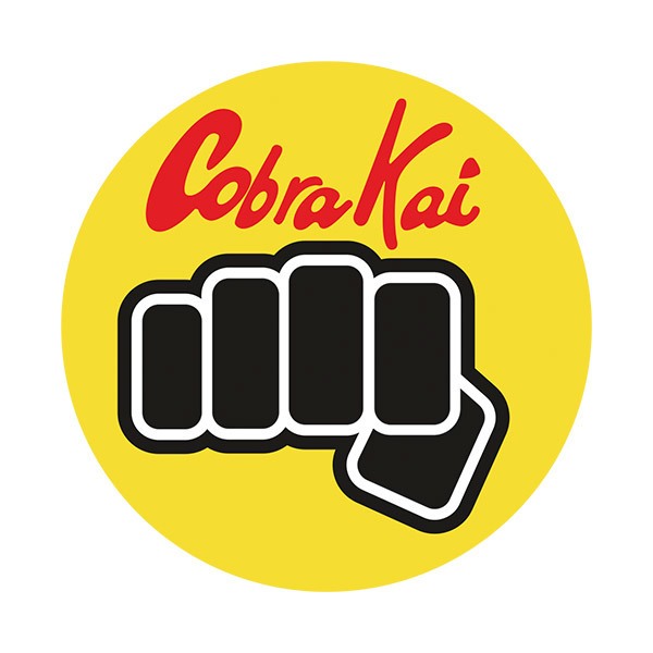Car & Motorbike Stickers: Cobra Kai Fist