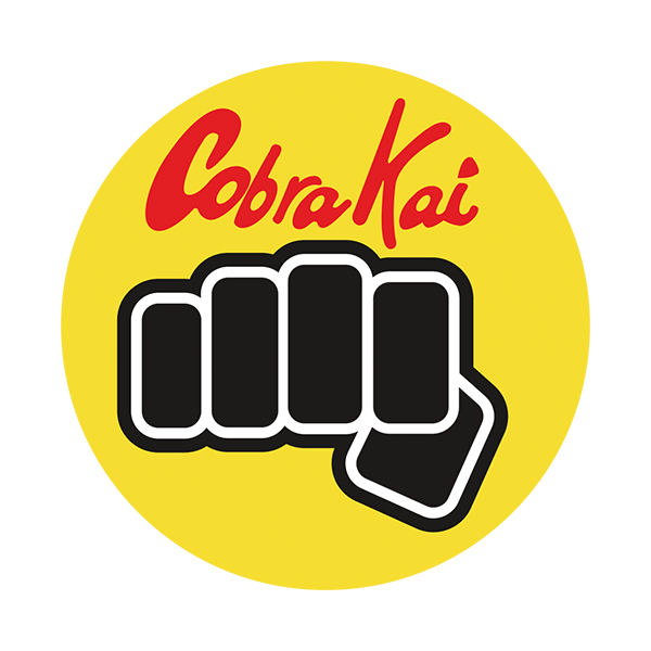 Car & Motorbike Stickers: Cobra Kai Fist 0
