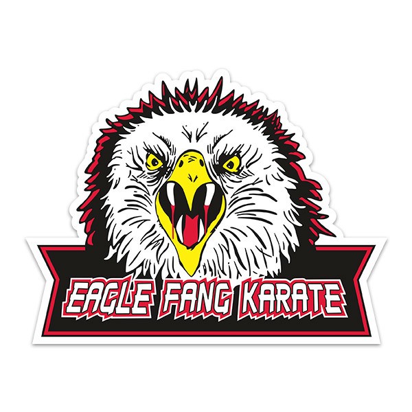 Car & Motorbike Stickers: Eagle Fang Karate
