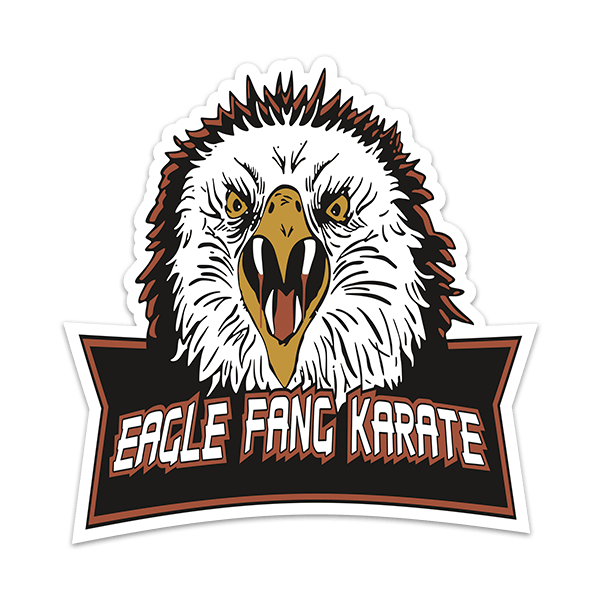 Car & Motorbike Stickers: Eagle Cobra Kai