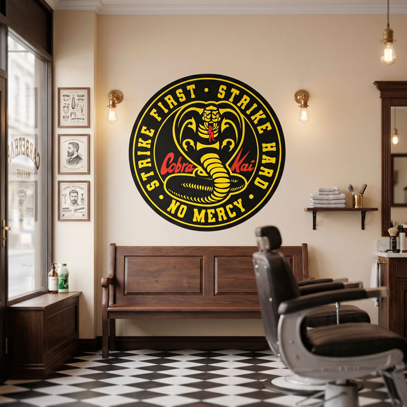 Wall Stickers: Cobra Kai Logo