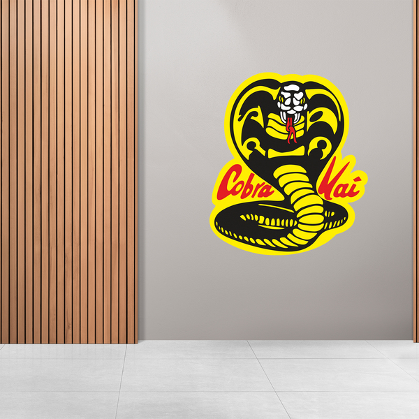 Wall Stickers: Cobra Kai Yellow