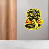 Wall Stickers: Cobra Kai Yellow 3