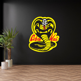 Wall Stickers: Cobra Kai Yellow 4