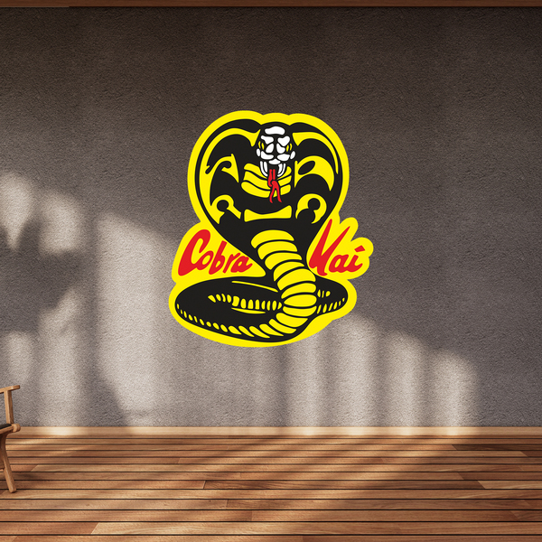 Wall Stickers: Cobra Kai Yellow