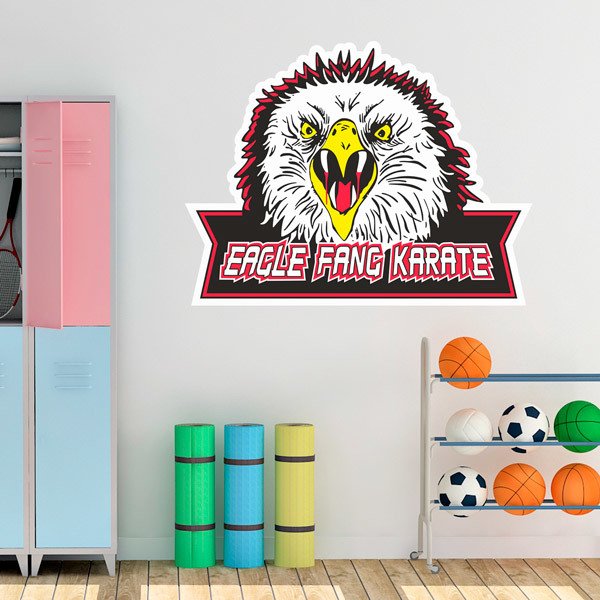 Wall Stickers: Red Eagle Cobra Kai 1