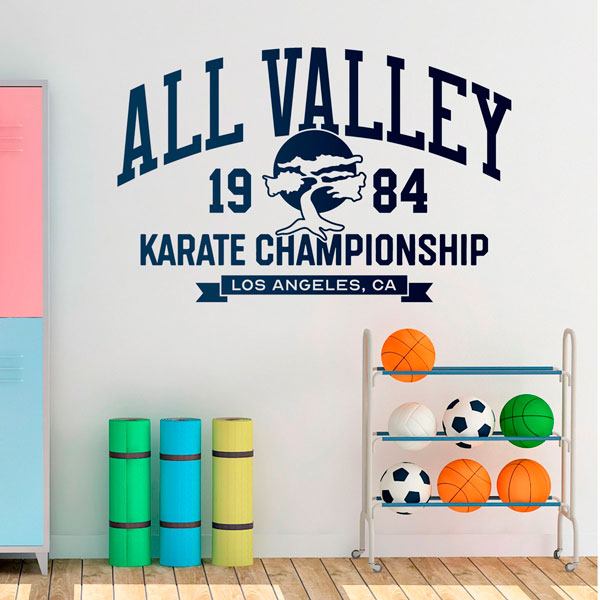 Wall Stickers: Cobra Kai All Valley 1984