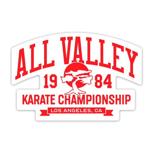 Car & Motorbike Stickers: Cobra Kai Karate Championship