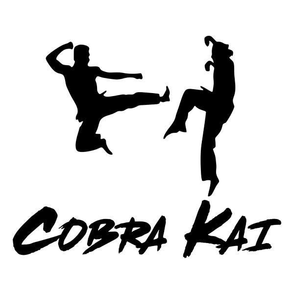 Car & Motorbike Stickers: Pain does not exist in this Dojo Cobra Kai