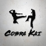 Car & Motorbike Stickers: Pain does not exist in this Dojo Cobra Kai 2