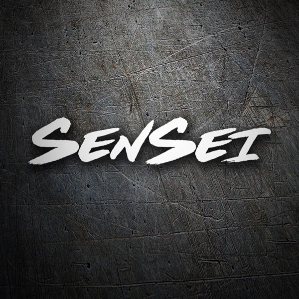 Car & Motorbike Stickers: Sensei