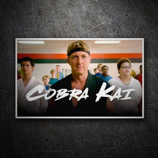 Car & Motorbike Stickers: Cobra Kai Johnny Lawrence