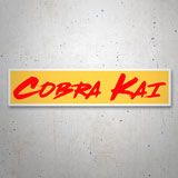 Car & Motorbike Stickers: Cobra Kai Red 3