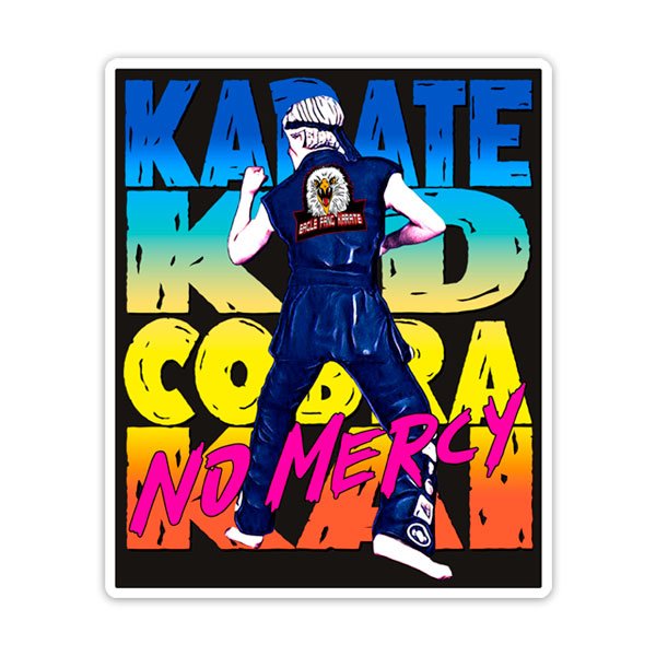Car & Motorbike Stickers: Karate Kid No Mercy