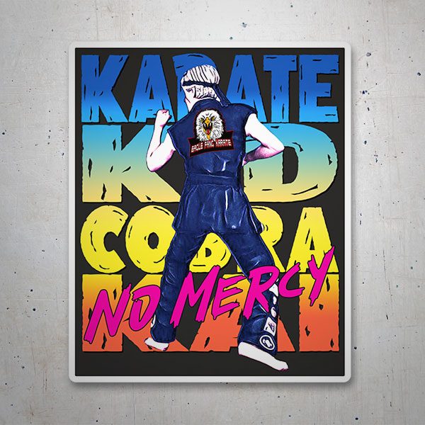 Car & Motorbike Stickers: Karate Kid No Mercy