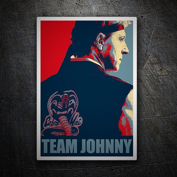 Car & Motorbike Stickers: Cobra Kai Team Johnny 1