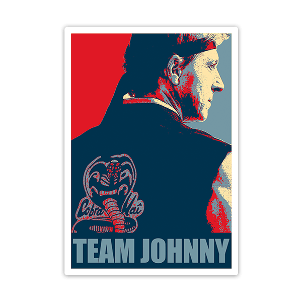 Car & Motorbike Stickers: Cobra Kai Team Johnny 0
