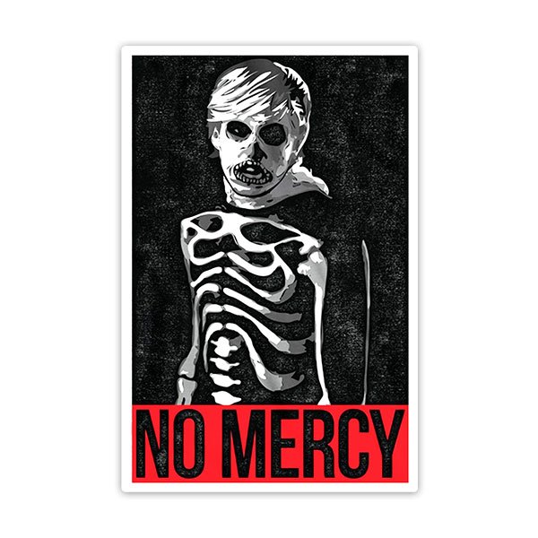 Car & Motorbike Stickers: Cobra Kai Skeleton No Mercy