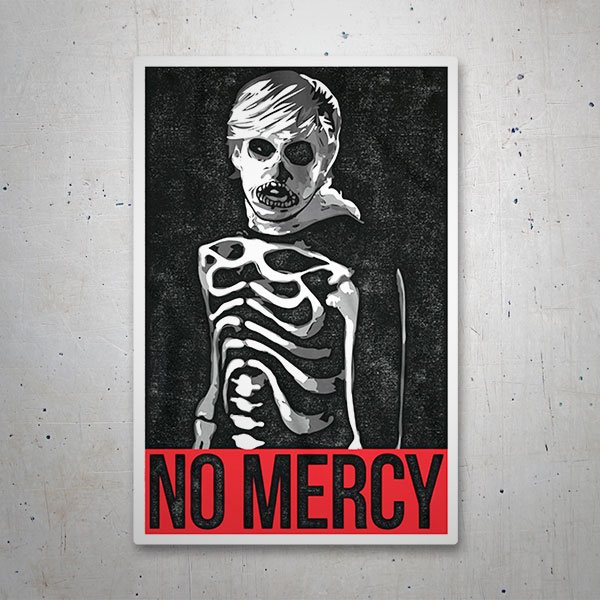 Car & Motorbike Stickers: Cobra Kai Skeleton No Mercy