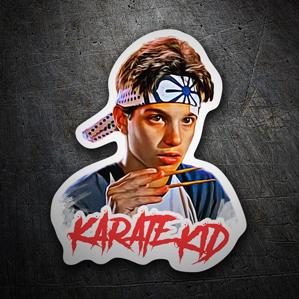 Car & Motorbike Stickers: Daniel LaRusso Karate Kid