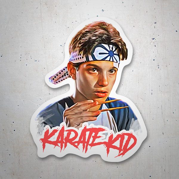 Car & Motorbike Stickers: Daniel LaRusso Karate Kid