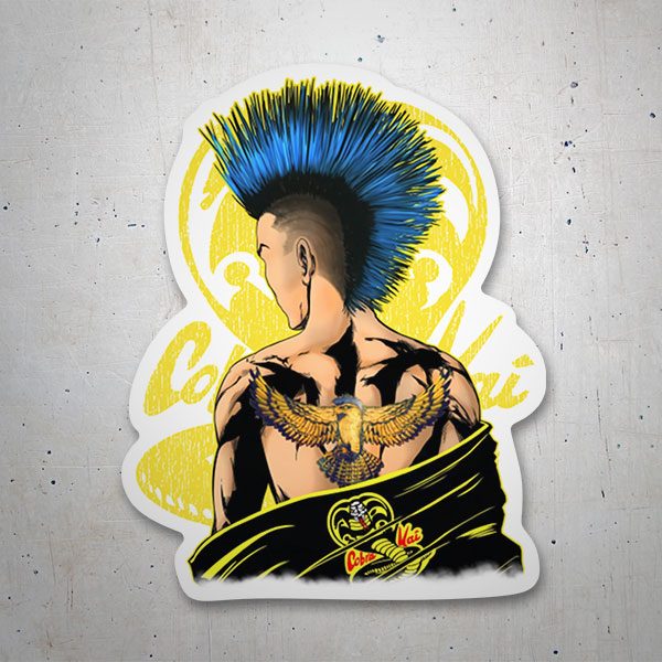 Car & Motorbike Stickers: Cobra Kai Hawk Tattoo