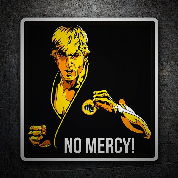 Car & Motorbike Stickers: Cobra Kai, Johnny Lawrence No Mercy! 1