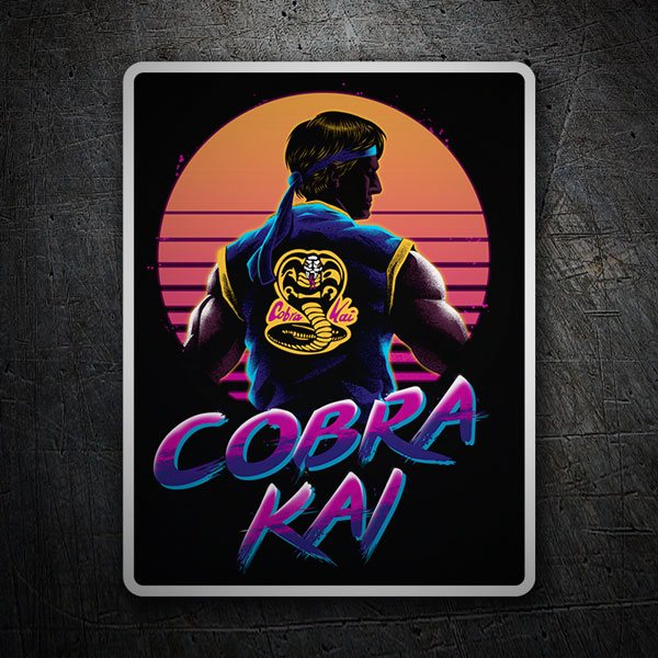 Car & Motorbike Stickers: Cobra Kai Johnny Lawrence II