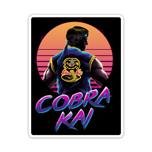 Car & Motorbike Stickers: Cobra Kai Johnny Lawrence II